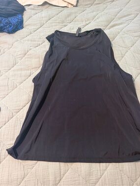 1st Phorm tank Everyday Black Scoop Neck Tank Top